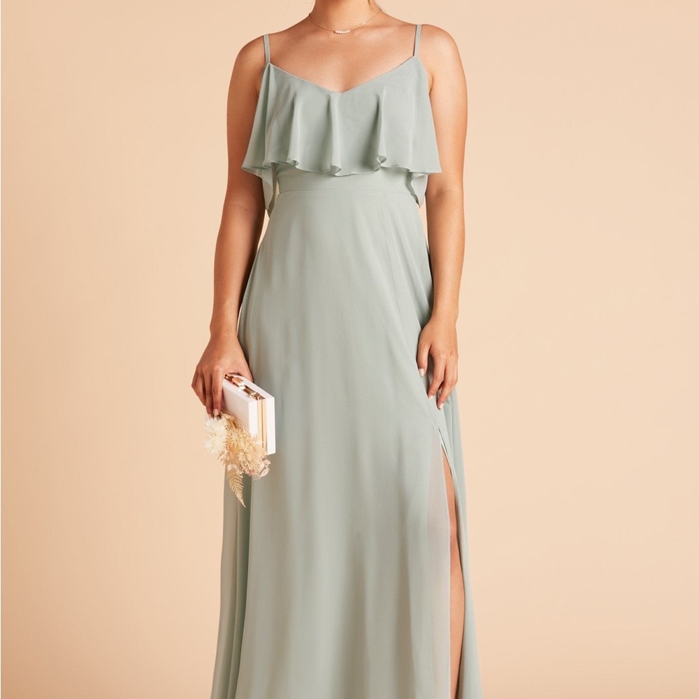 Birdy Grey Light Green Maxi Dress